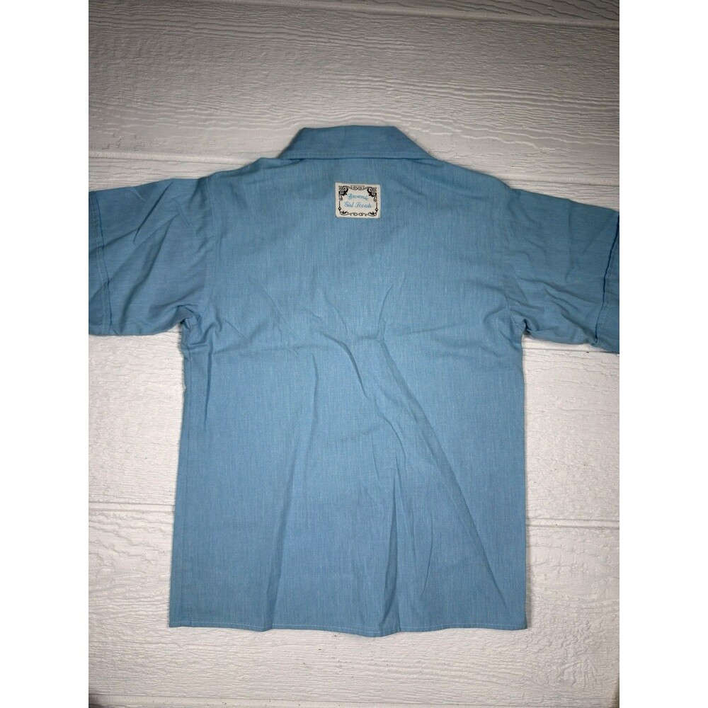Vintage Girl Scouts Brownie Uniform Set Vest Shirt Shorts Muir Trail USA Patches - Picture 11 of 16